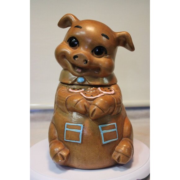 Cookie Jar - Happy Pig by Twin Winton - Picture 1 of 4